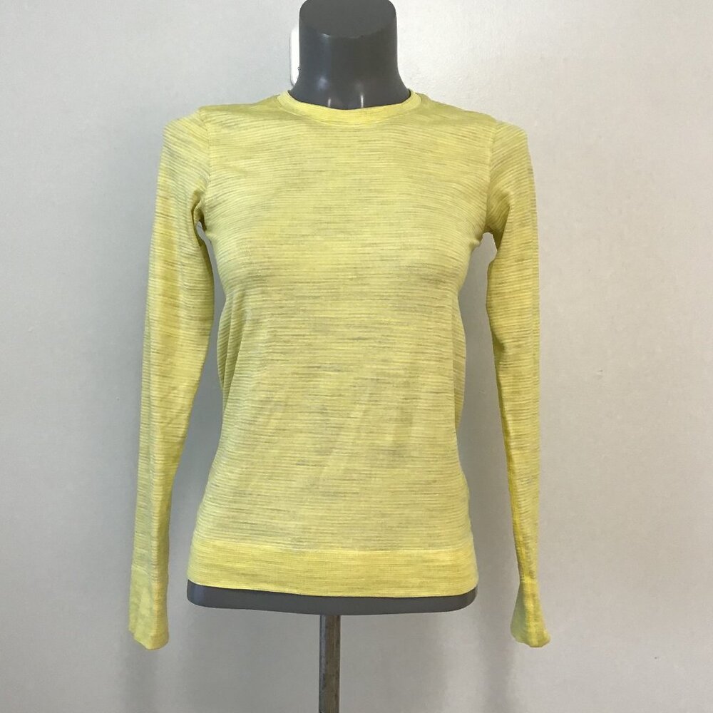 Lululemon Swiftly Relaxed-Fit Long Sleeve Shirt Yellow Size S